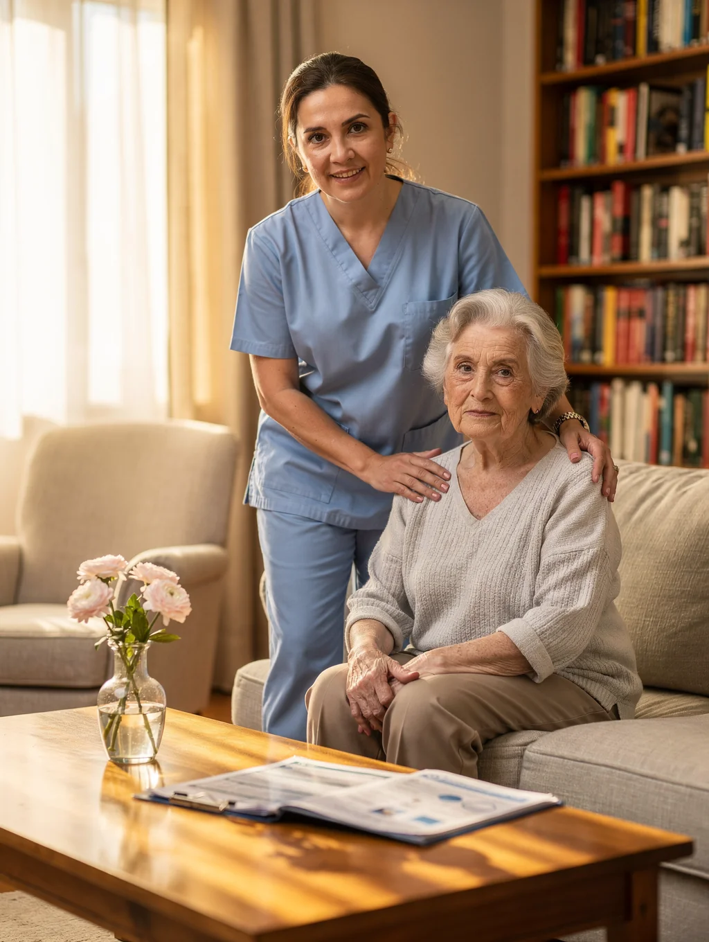 A professional and warm medical consultation at Carestar Medicine